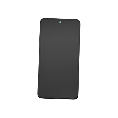TOUCH SCREEN LCD SCHERMO ORIGINALE SERVICE PACK PER XIAOMI REDMI NOTE 14 4G 24117RN76E NERO / MIDNIGHT BLACK VETRO DISPLAY CON FRAME (EU VERSION) 56000700O7E00
