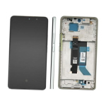 TOUCH SCREEN LCD SCHERMO ORIGINALE SERVICE PACK PER XIAOMI REDMI NOTE 14 PRO 5G 24090RA29G VERDE / CORAL GREEN VETRO DISPLAY CON FRAME 56002500O1600