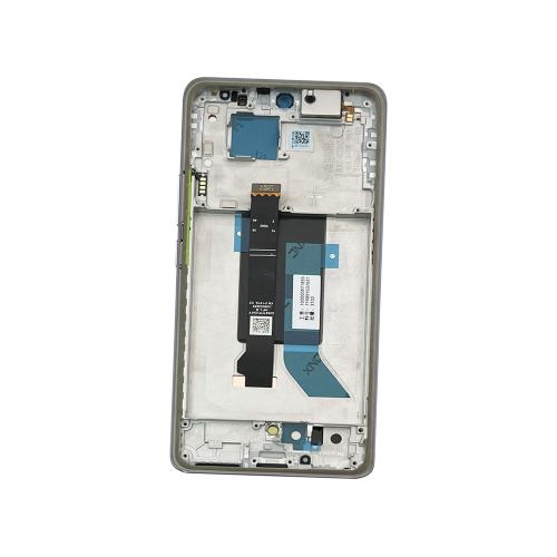TOUCH SCREEN LCD SCHERMO ORIGINALE SERVICE PACK PER XIAOMI REDMI NOTE 14 PRO 5G 24090RA29G VIOLA / LAVENDER PURPLE VETRO DISPLAY CON FRAME 56002400O1600