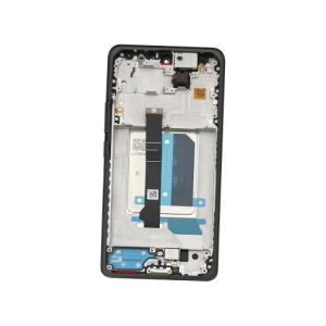 TOUCH SCREEN LCD SCHERMO ORIGINALE SERVICE PACK PER XIAOMI REDMI NOTE 14 PRO+ PLUS 5G 2025 NERO BLACK TARNISH VETRO DISPLAY CON FRAME 5600190O16U00