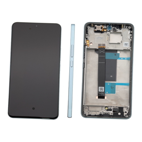 TOUCH SCREEN LCD SCHERMO ORIGINALE SERVICE PACK PER XIAOMI REDMI NOTE 15 PRO 4G 2025 BLUE VETRO DISPLAY CON FRAME 560001000P600