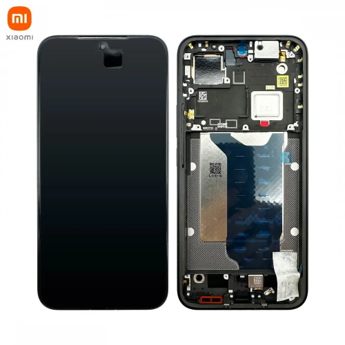 TOUCH SCREEN LCD SCHERMO ORIGINALE SERVICE PACK PER XIAOMI 15T PRO 5G 2025 BLACK VETRO DISPLAY 5600040O12U00