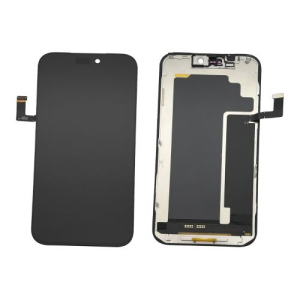 DISPLAY LCD ZY COF FHD INCELL PER APPLE IPHONE 17 PRO MAX TOUCH SCREEN VETRO SCHERMO FRAME NERO (IC INTERCAMBIABILE)