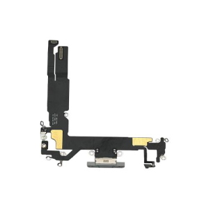 CONNETTORE RICARICA APPLE IPHONE 16 FLAT MICROFONO DOCK CARICA BIANCO WHITE 