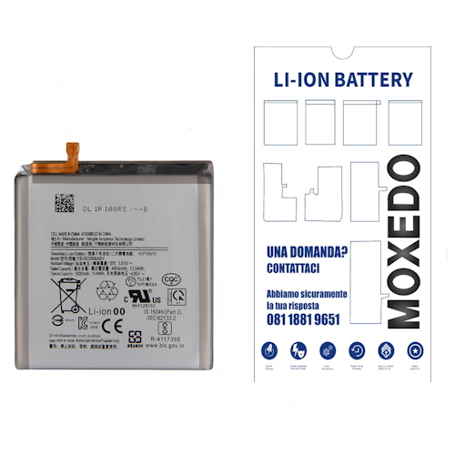 BATTERIA per Samsung Galaxy S21 Ultra 5G G998B EB-BG998ABY 5000mAh (OEM QUALITY)