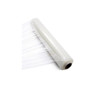 6 X Film Estensibile Manuale Trasparente 1 Rotolo Da 2.4 Kg Altezza 23 MICRON