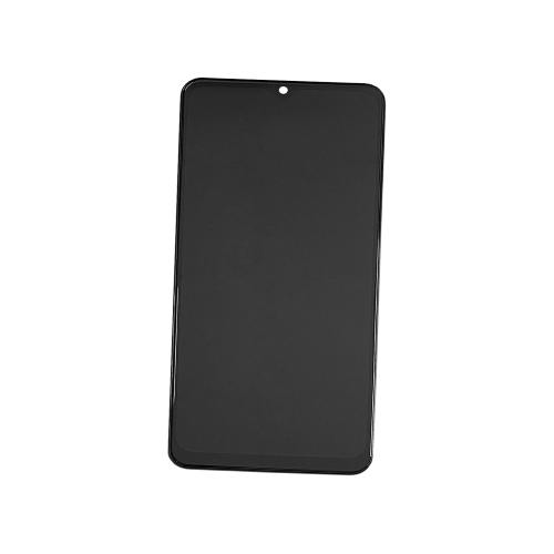 TOUCH SCREEN SCHERMO ORIGINALE SERVICE PACK PER SAMSUNG GALAXY M12 M127F NERO VETRO LCD DISPLAY GH82-25042A / GH82-25043A CON FRAME