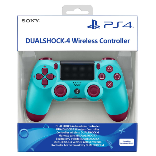 Controller Sony Joystick DualShock 4 Gamepad PlayStation 4 V2 BERRY BLU -  Sony