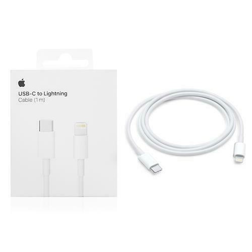 CAVO DATI LIGHTNING RICARICA TIPO C 1 METRO BIANCO PER APPLE IPHONE 11 / 12  / 13 / 14 / PRO / MAX / MINI - 1.1 Quality