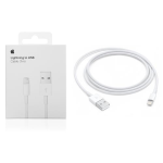 CAVO DATI LIGHTNING RICARICA USB 1 METRO BIANCO MXLY2ZM/A ORIGINALE PER APPLE IPHONE 6 / 6S / 7 / 8 / X / XS / XR / 11 / 12 / 13 / 14 / PRO / MAX / MINI  / PLUS