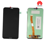 TOUCH SCREEN SCHERMO ORIGINALE SERVICE PACK PER HUAWEI P20 LITE / NOVA 3E NERO VETRO LCD DISPLAY