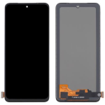 TOUCH SCREEN SCHERMO OLED PER XIAOMI REDMI NOTE 11 4G / 11S / POCO M4 PRO 4G 2201117TY / 2201117TG VETRO LCD DISPLAY NERO